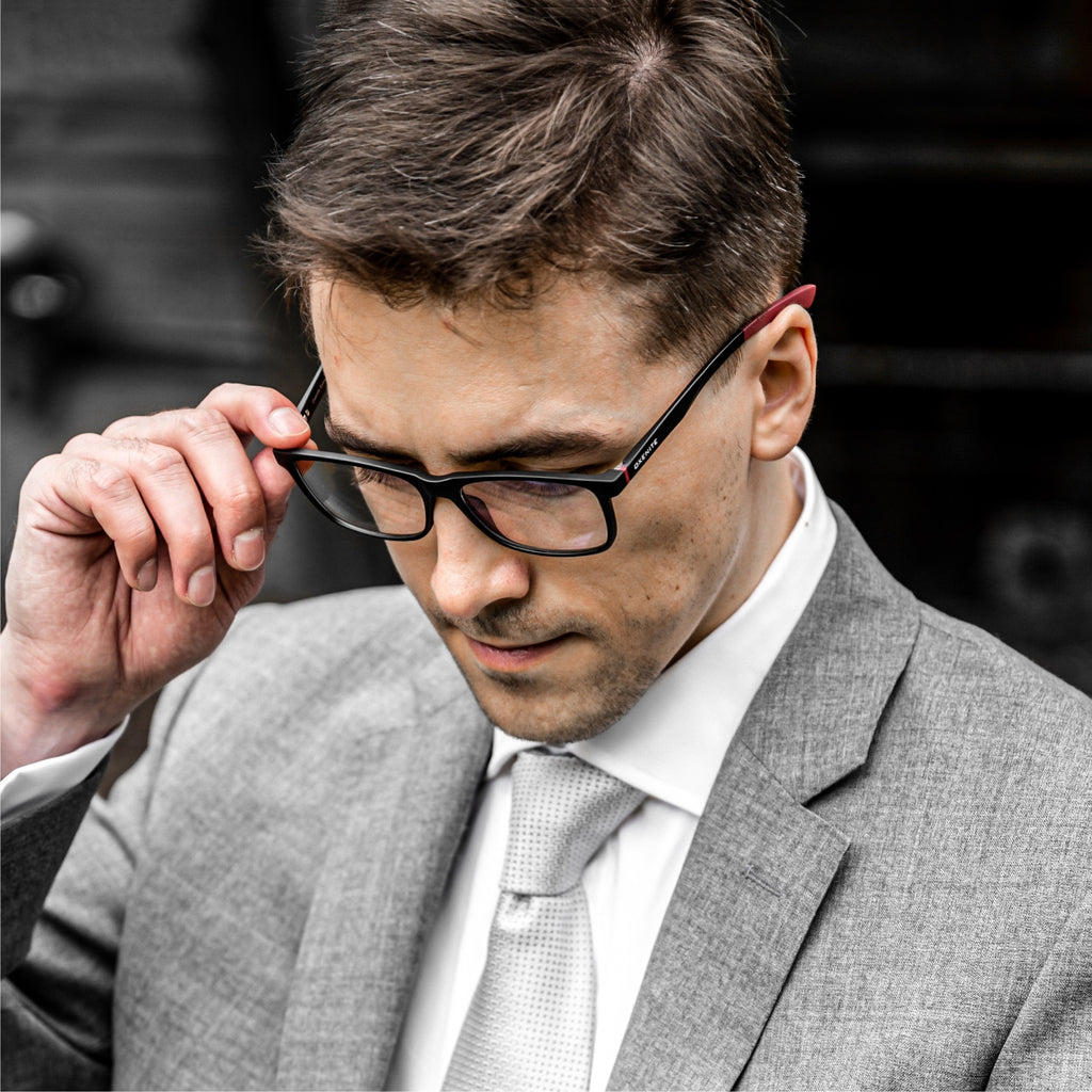 Sand Black and Deep Red