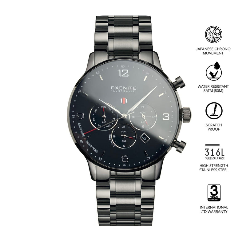 Deep Gun-Black & Black