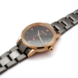 Deep Gun-Black & Rose Gold
